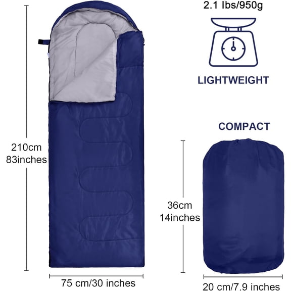 4 Pcs Bulk Sleeping Bags for Homeless Donation Shelter Adults 0 Degree Waterproof Backpack Bags with Compression Sack for Cold Weather Emergency Hiking Camping Warm