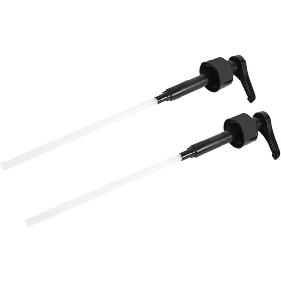 4 Pcs 1 Liter Dispenser Syrup Pump Black Liquid Dispenser for Syrup 10Ml Dispenser Pump