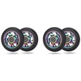 thumbnail image 1 of 4 Pcs 100mm Scooter Replacement Wheels with Bearing Stunt Scooter Pu Wheels for Rocking , Extreme ,, 1 of 7