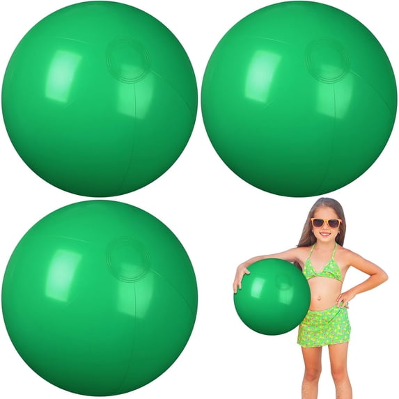 4 Pcs 12 Inch Solid Red Beach Balls Inflatable Beach Balls Bulk Large Blow up Pool Game Toys for Summer Beach