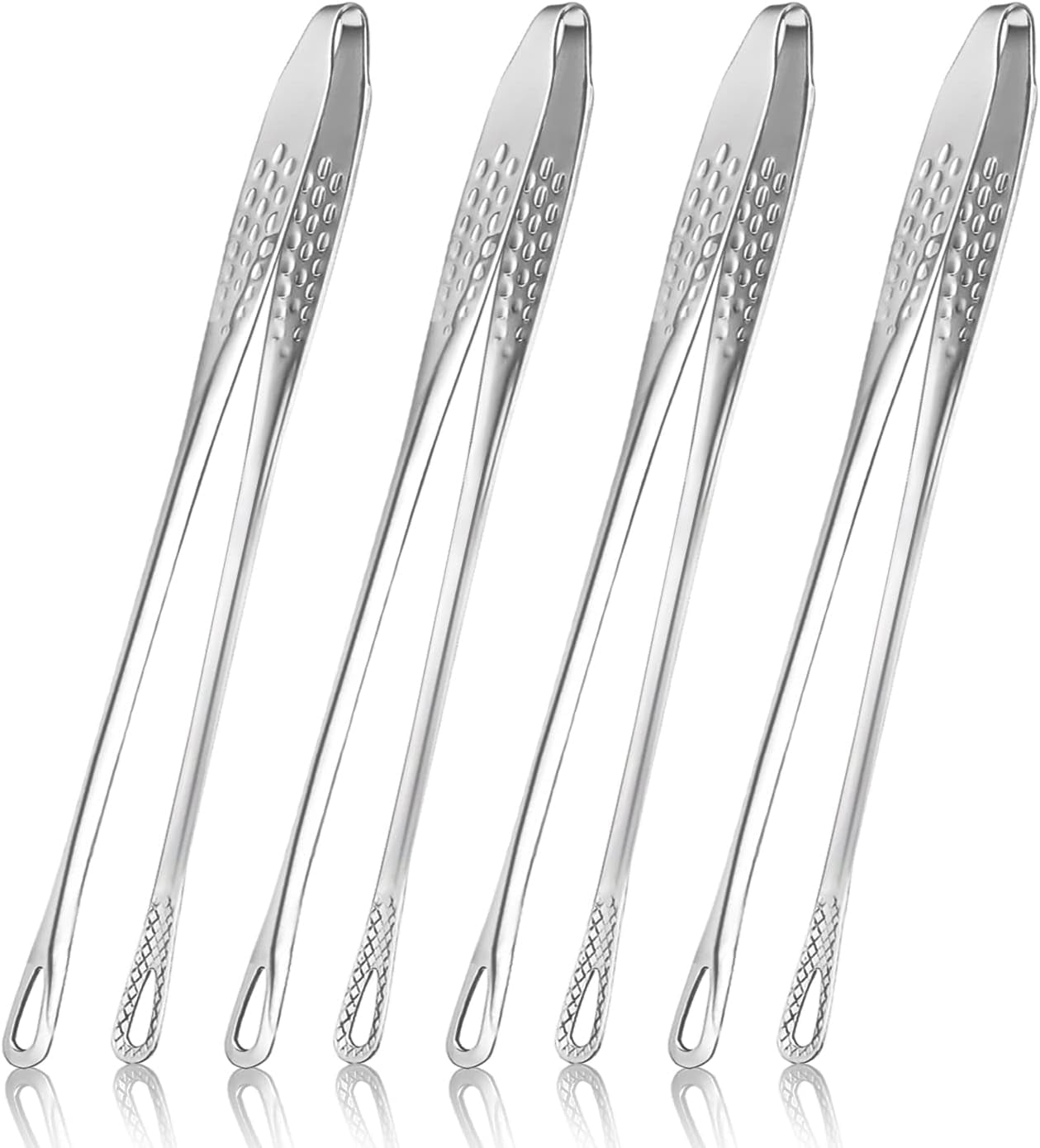 Bundlepro Kitchen Fine Tweezers Tongs, 12'' Square Head Stainless Steel Professional Set Black 7f5ddd94 10df 41b9 8ee9 0e4b1d46c86c.f8d02da6903dc0d30253087575387dec