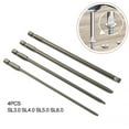 thumbnail image 1 of 4 Pcs 150mm Slotted Screwdriver Bit 3mm-6mm Magnetic Flat Head 1/4" Hex Shank, 1 of 9