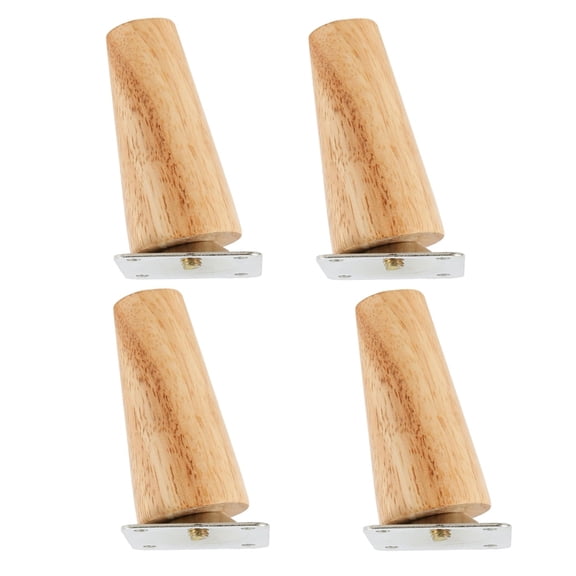 4 Pcs 20 CM Solid Wood Furniture Leg Professional Structural Support