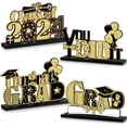 2024 Graduation Decor Kit, 4 Pcs, Congrats Grad, High School/College