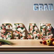 4 Pcs Numbers Fillable Graduation Cardboard Box Candy Tray For Charcuterie Congrats Grad Party Supplies High School College Celebrations white