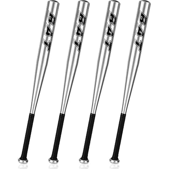 4 Pcs 28 Inches Baseball Bat Aluminum Softball Lightweight Bat for Baseball Training Sports Activities$$Sport & Recreation Other