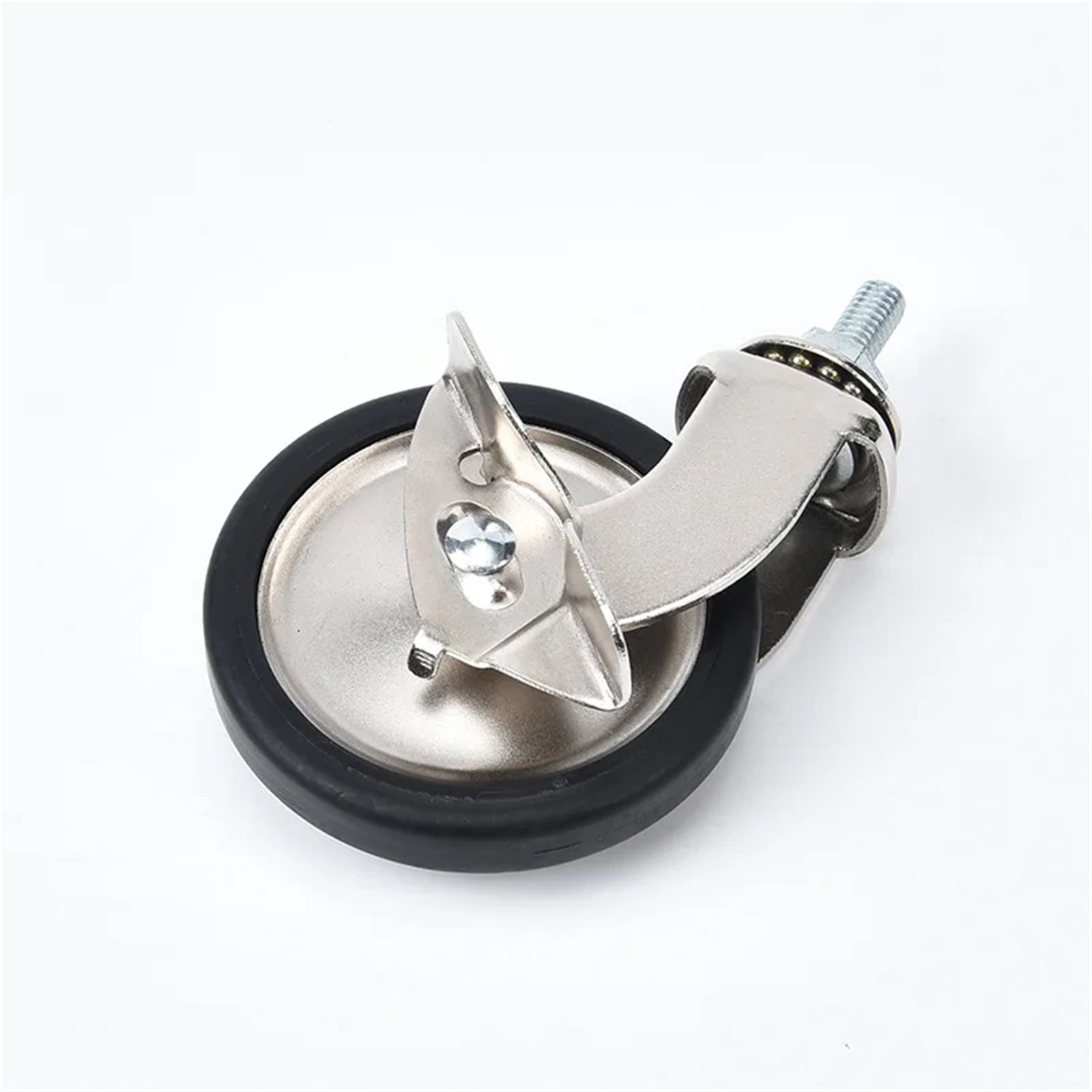 4 Pcs 3-inch Nickel Plated Screw M8 Universal PP Wheel/brake Dining ...