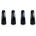 thumbnail image 1 of 4 Pcs 4.7 Inch Plastic Shoehorn Lifter Flexible Robust Black, 1 of 6