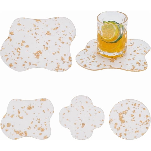 Clear Plastic Coasters