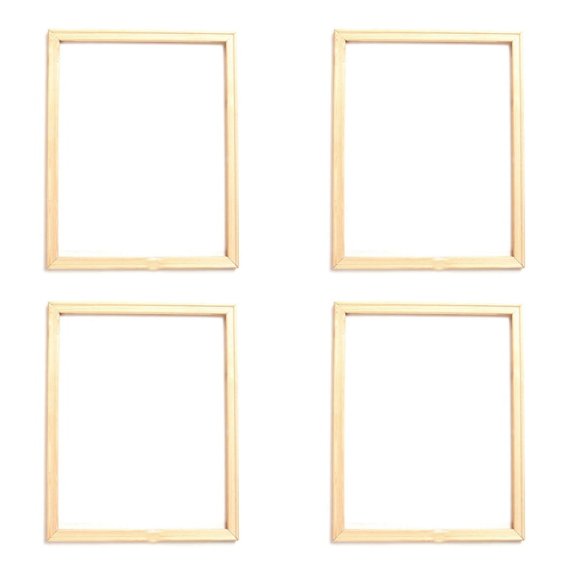 4 Pcs 40X30Cm Wooden Frame DIY Picture Frames Art Suitable for Home