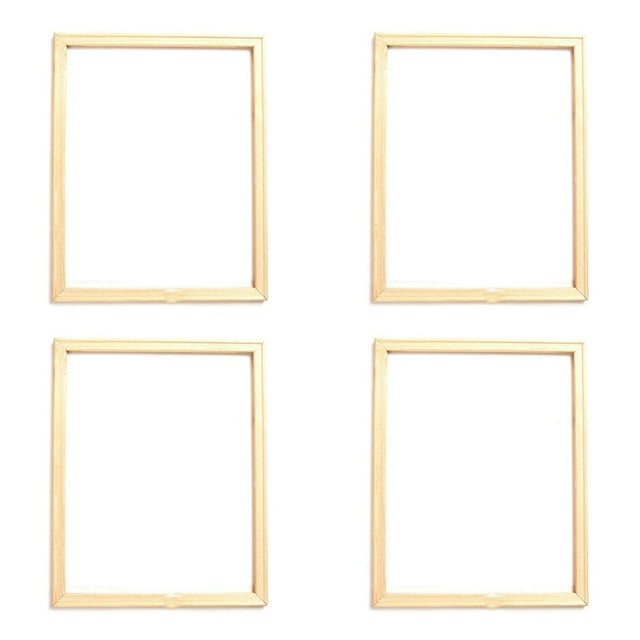 4 Pcs 40X30Cm Wooden Frame DIY Picture Frames Art Suitable for Home