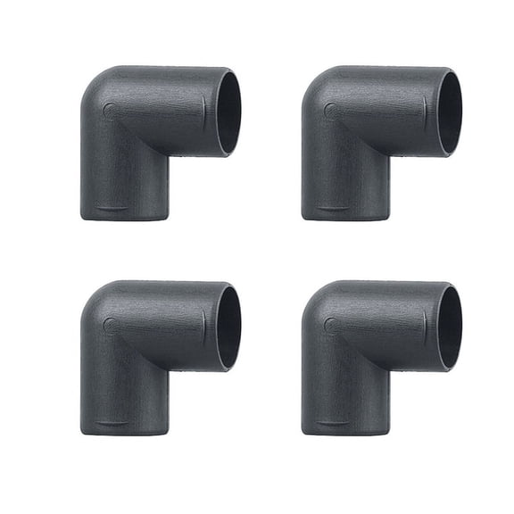 4 Pcs 42mm Air Heater Ducting Pipe Outlet L Shape Elbow Bend Pipe Exhaust Connector for Eberspaecher