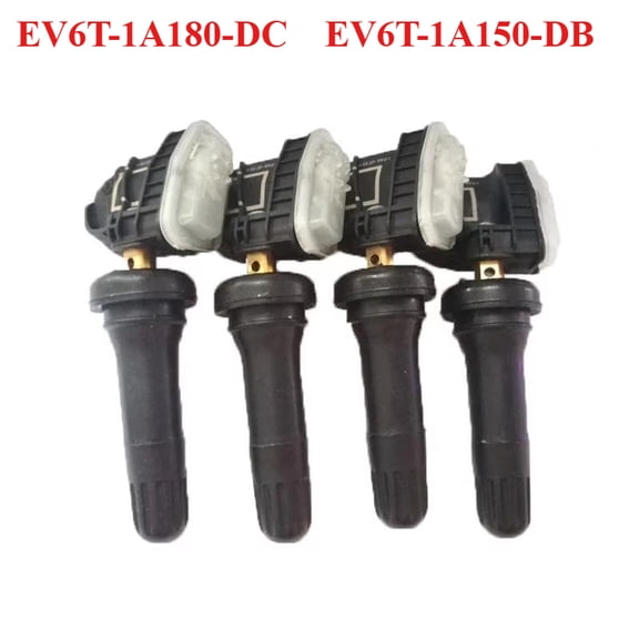 4 Pcs 433MHz TPMS Tire Pressure Sensor --Compatible with Ford Focus, Kuga, Transit Connect, Escape, and Mondeo. OE Part: EV6T-1A180-DC, EV6T-1A150-DB.