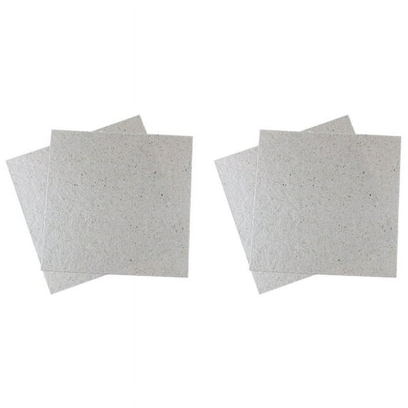4 Pcs 5.1 Inch x 5.1 Inch Microwave Oven Repairing Part Mica Plates Sheets