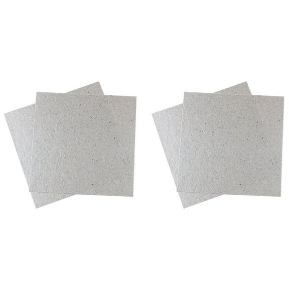 4 Pcs 5.1 Inch x 5.1 Inch Microwave Oven Repairing Part Mica Plates Sheets