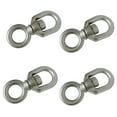 thumbnail image 1 of 4 Pcs 5/16" Marine Chain Swivel FED SPEC Drop Forged 1200 Lb WLL Stainless Steel T316, 1 of 8