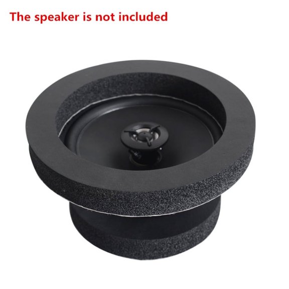 4 Pcs 6.5" Car Audio Speaker Ring Sound Insulation Soundproof Cotton