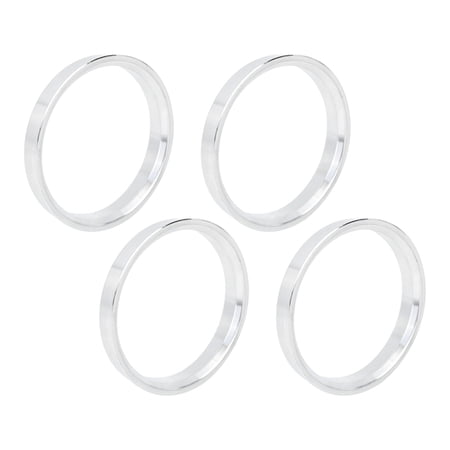 Unique Bargains 4 Pcs 67.1 to 60.1 mm Car Hub Centric Rings Wheel Bore Spacer