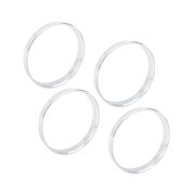 Unique Bargains 73.1 to 70.3 mm Aluminium Alloy Car Hub Centric Rings Wheel Bore Spacer