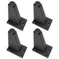 thumbnail image 1 of 4 Pcs 8cm Adjustable Metal Furniture Leg Thick Aluminum Alloy Table Cabinets Feet Sofa Bed TV Cabinet Legs -Black, 1 of 6