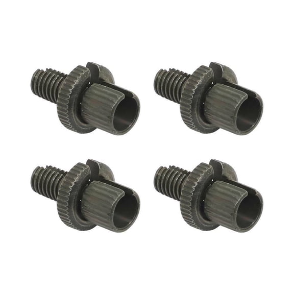 4 Pcs 8mm M8 Brake Clutch Cable Adjuster Nuts Bolts for Motorcycle ATV