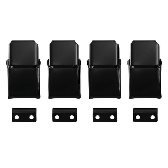 4 Pcs A27 Black Concealed Toggle Loaded Latch Catch Clamp for Case, Toolbox,Cleaner,Ca y3800