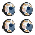 thumbnail image 1 of 4 Pcs Abstract Knobs for Kitchen Cabinet Cupboard Dresser Bookcase Drawer Pulls Handles Round Home Decor, 1 of 1