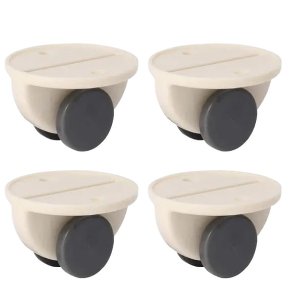 4 Pcs Adhesive Swivel Casters Universal Furniture Wheel Castor Roller For Storage ,Reliable