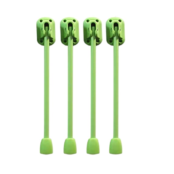 4 Pcs Adjustable Desk Legs, Reinforced Steel Frame Office Table Legs Set with Screws for DIY, Holds up to 110 lbs