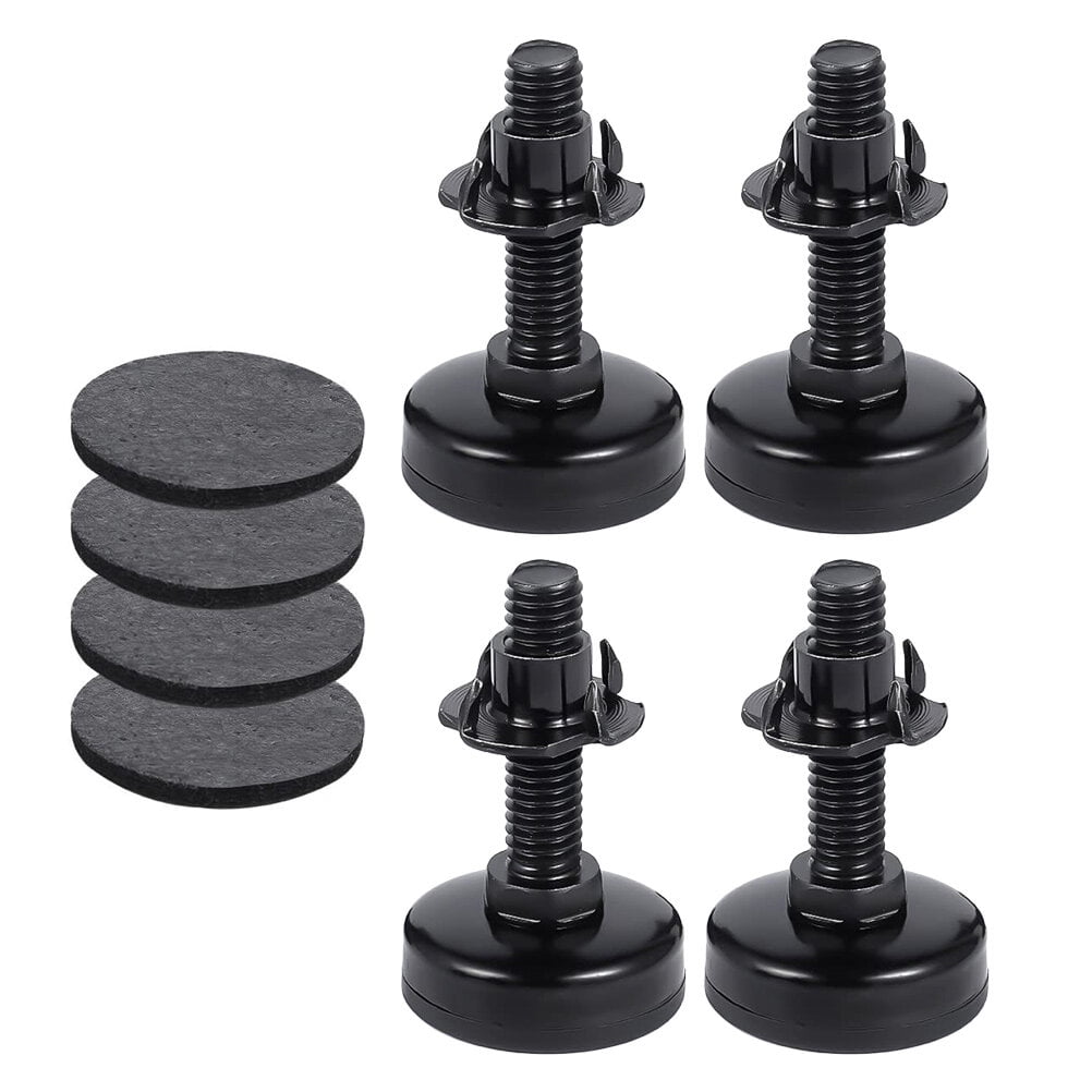4 Pcs Adjustable Furniture Feet Levelers Legs for Workbench Desk Heavy Leveling Walmart