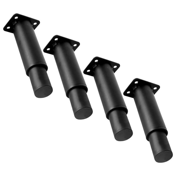 CIMAXIC coffee table feet Furniture Legs Steel Black Adults Home Use 4pcs