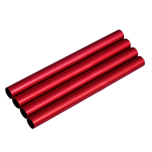 4 Pcs Aluminium Alloy Tent Repair Tube Single Rod Mending Pipe for Camping