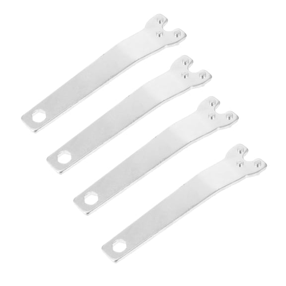 4 Pcs Angle Grinder Wrench 3 Jaw Spanner Adjustable Pin Replacement Repair Tool Disassembly
