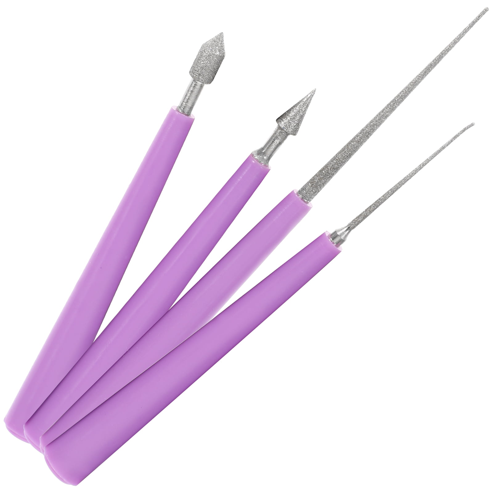 4 Pcs Angle Reamer for Craft Craft Tools Bead Reaming Opener Bead Reamer Tool Hole Opener