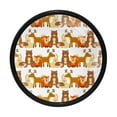 thumbnail image 1 of 4 Pcs Animals Forest Wildlife Knobs for Kitchen Cabinet Cupboard Dresser Bookcase Drawer Pulls Handles Round Home Decor, 1 of 5