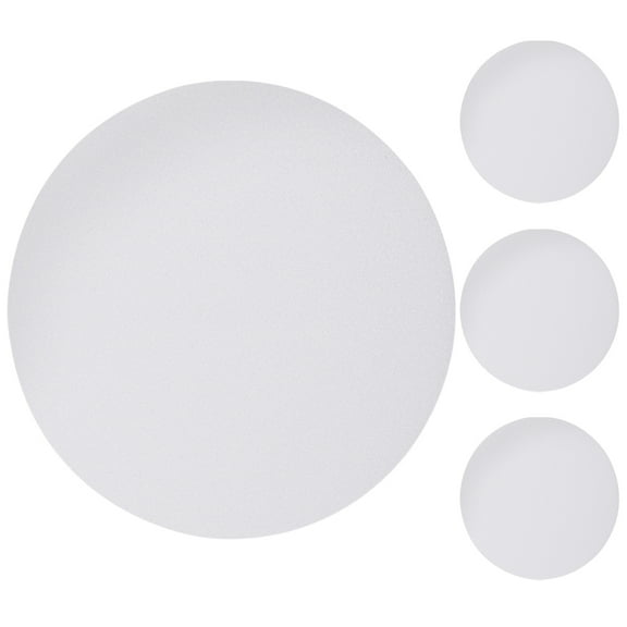 4 Pcs Anti-glare Diffusion Lampshade Accessories 4pcs Diffuser Downlight Ceiling Cover Plastic For Replacement