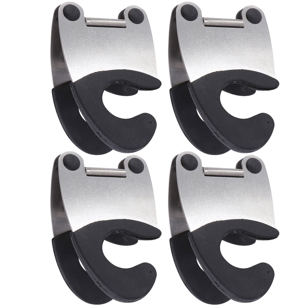 ONAPARTER 4 Pcs Antiscalding Pan Side Clip Kitchen Utensils Holder Pot