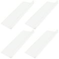 4 Pcs Antisplash Baffle Bath Shower Water Guards Shower Splashing