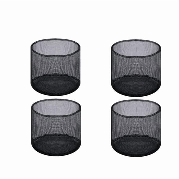 4 Pcs Aquatic Planting Bags, 7-Inch Reusable Mesh Water Garden Pond Plant Pot With 1/16" Breathable Square Design, For Bog And Terrestrial Plants