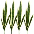 thumbnail image 1 of 4 Pcs Artificial Plants 30" Sansevieria Snake Plant Plastic Greenery Perfect Faux Agave Plant for Home Office Indoor and Outdoor Décor, 1 of 5