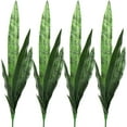 thumbnail image 1 of 4 Pcs Artificial Plants 30" Sansevieria Snake Plant Plastic Greenery Perfect Faux Agave Plant for Home Office Indoor and Outdoor Décor, 1 of 5