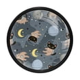 thumbnail image 1 of 4 Pcs Astronaut Cat Knobs for Kitchen Cabinet Cupboard Dresser Bookcase Drawer Pulls Handles Round Home Decor, 1 of 5