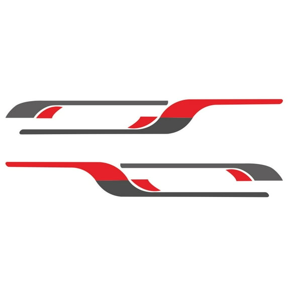 4 Pcs Auto Sticker, Universal Vinyl Graphics Decals Stickers for Vehicle