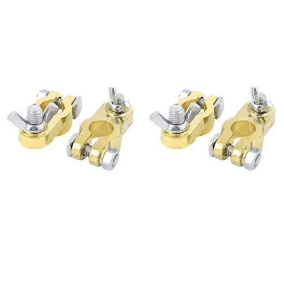4 Pcs Automotive Car Boat Truck Battery Terminal Clamp Clip Connector Battery Clip Battery Connector