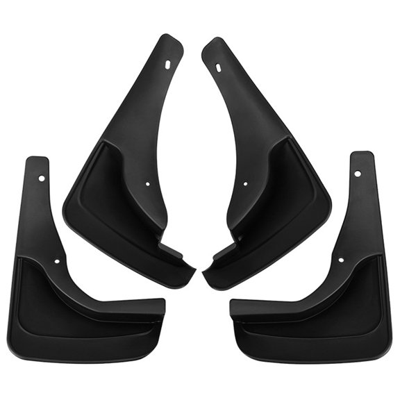 4 Pcs Automotive Splash Guards for 1993 1995 Vehicle Models Flexible Weatherproof Mud Cover
