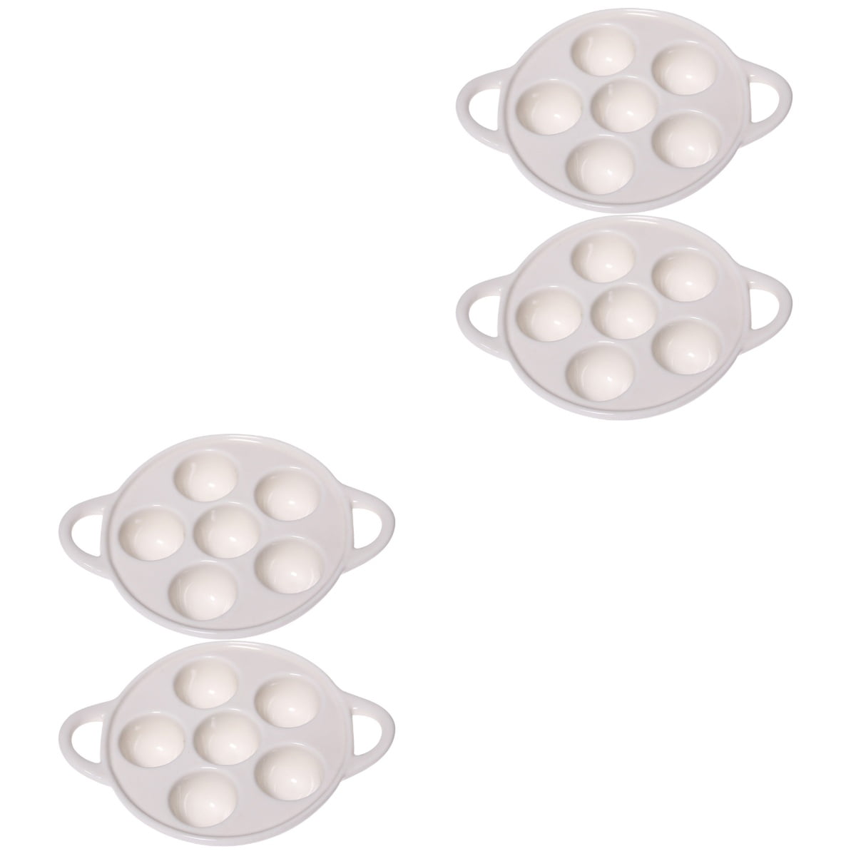 4 Pcs Bakeware Oven Seafood Escargot Plate Escargot Baking Holder