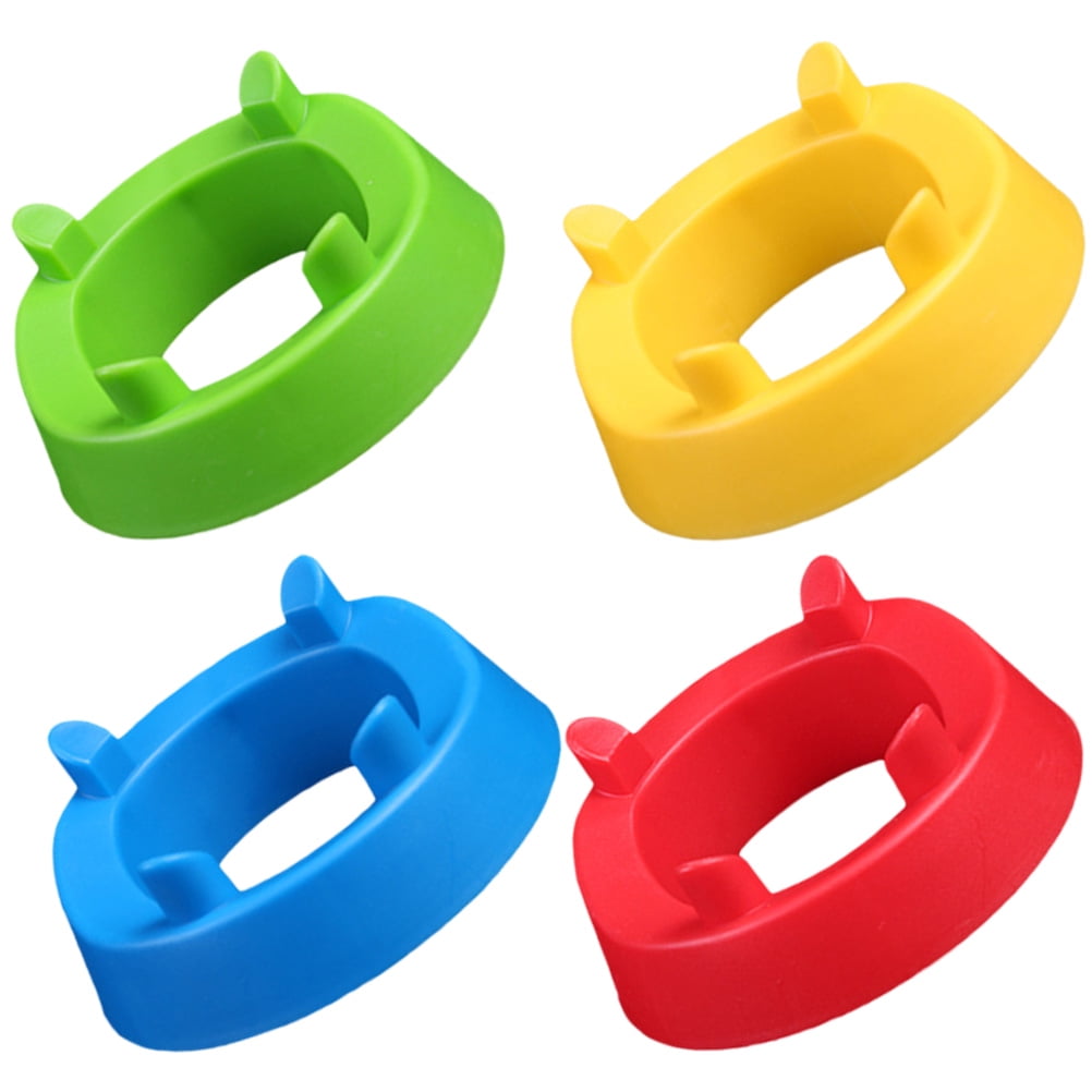 4 Pcs Ball Holder Display Stand Sport Balls Shelf Football Basketball