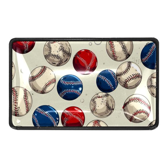 4 Pcs Baseball Crystal Glass Drawer Knob Pull Handle Ergonomic Furniture Cabinet Handle for Kitchen Dresser Cupboard Wardrobe