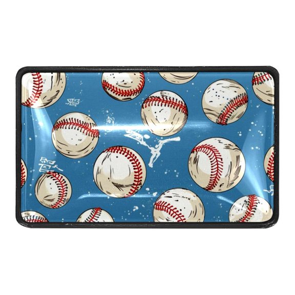 4 Pcs Baseball Crystal Glass Drawer Knob Pull Handle Ergonomic Furniture Cabinet Handle for Kitchen Dresser Cupboard Wardrobe