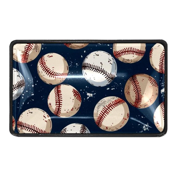 4 Pcs Baseball Crystal Glass Drawer Knob Pull Handle Ergonomic Furniture Cabinet Handle for Kitchen Dresser Cupboard Wardrobe